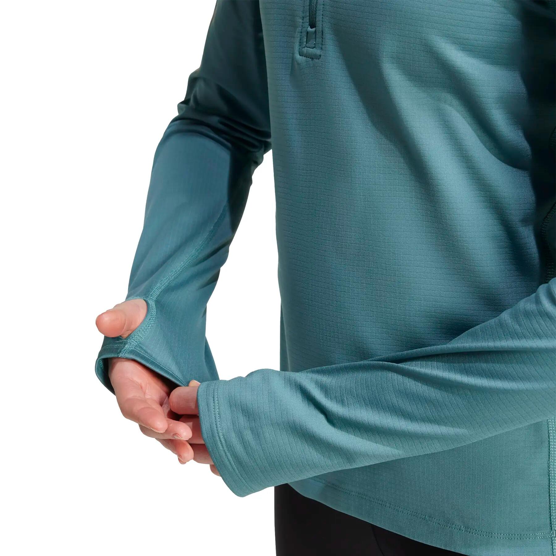 Own The Run Winterized Hoodie met Halflange Rits 6/6