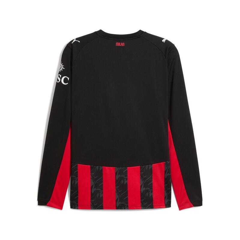Tricou fotbal bărbați mâneci lungi 25/26 negru PUMA