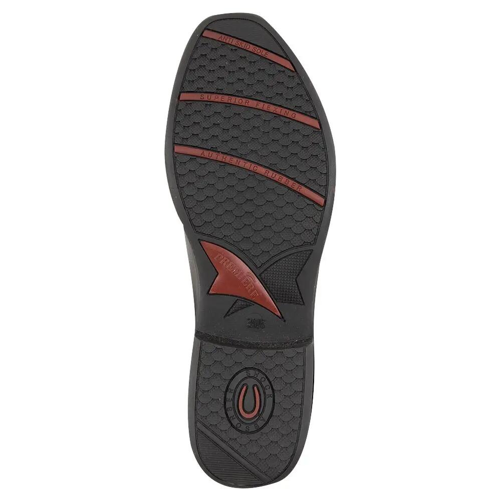 Botines de montar de piel con doble cremallera delantera Premiere Jodhpur Oklaho 4/4