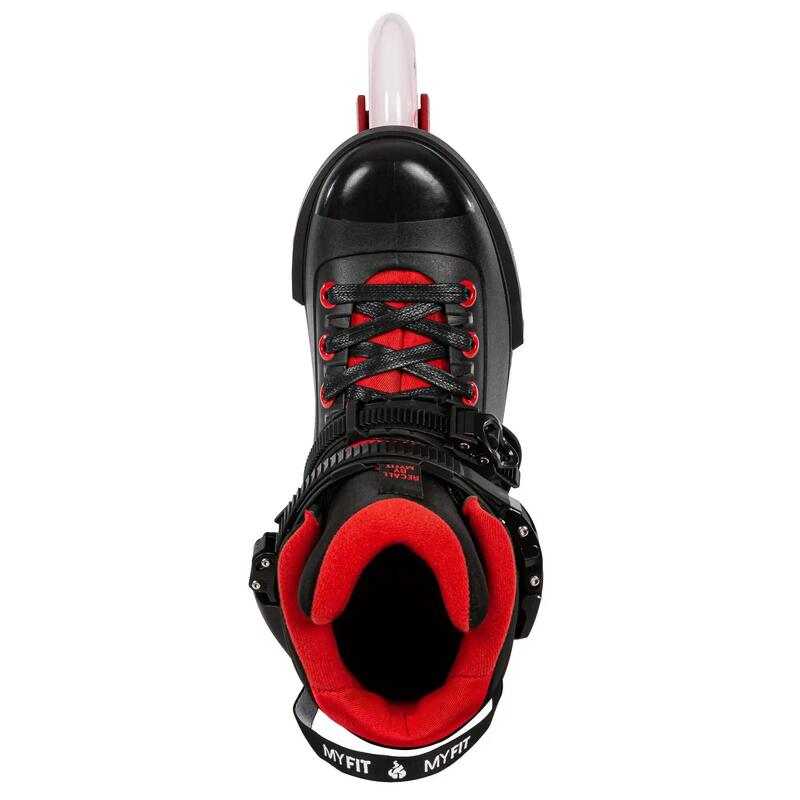 Powerslide Urban Skates Imperial Negru Roșu 110