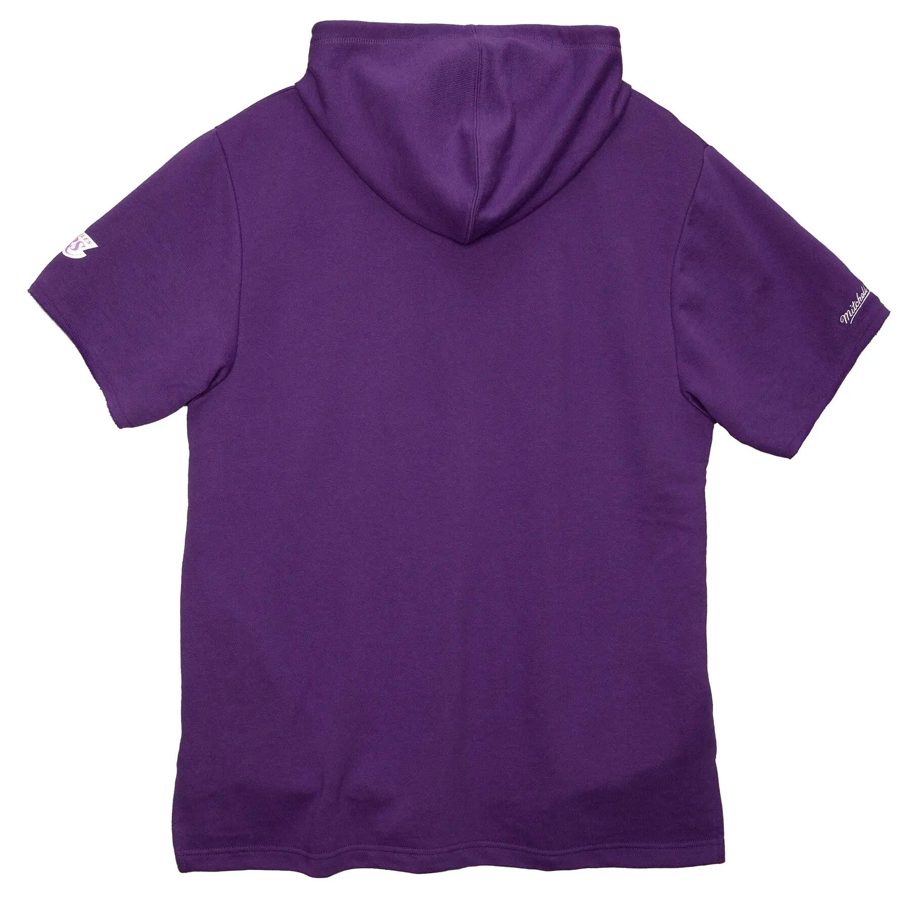 Sweatshirt short sleeve hoodie Los Angeles Lakers 2/3
