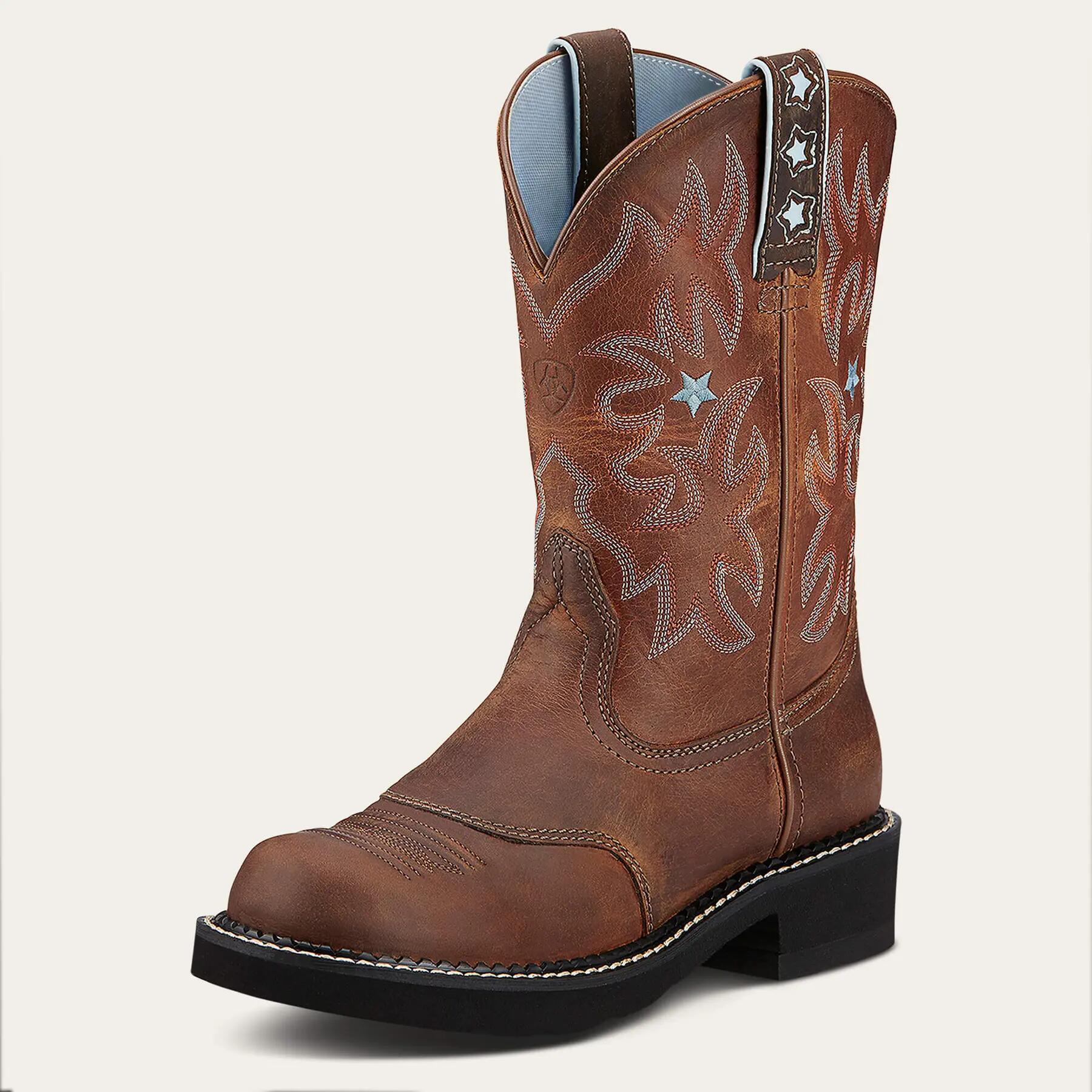Leren westernlaarzen voor dames Ariat Probaby 2/5