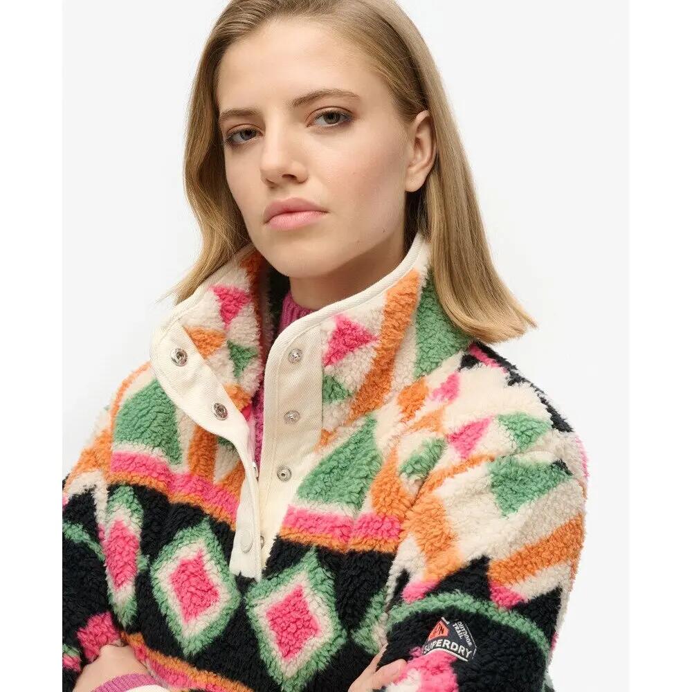 Polaire à col tunisien à imprimé femme Superdry 5/7