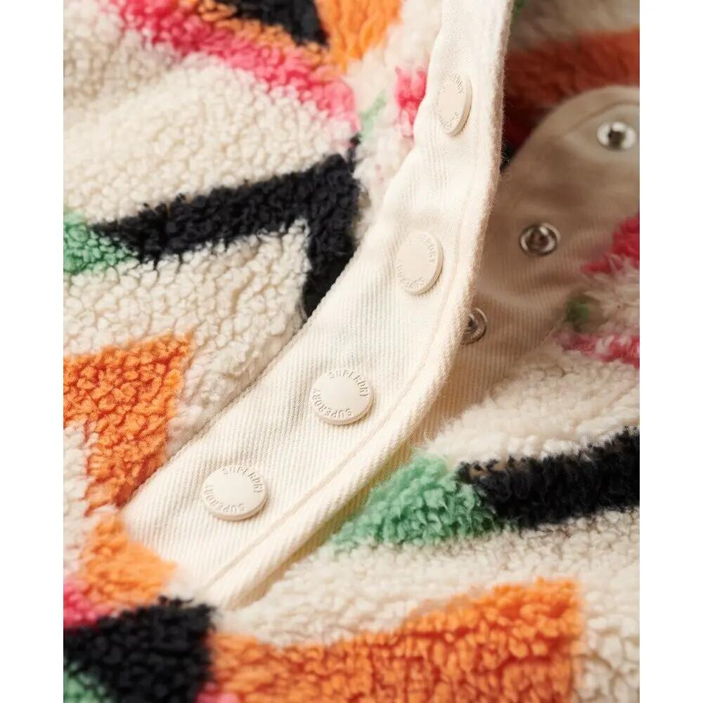 Polaire à col tunisien à imprimé femme Superdry 6/7