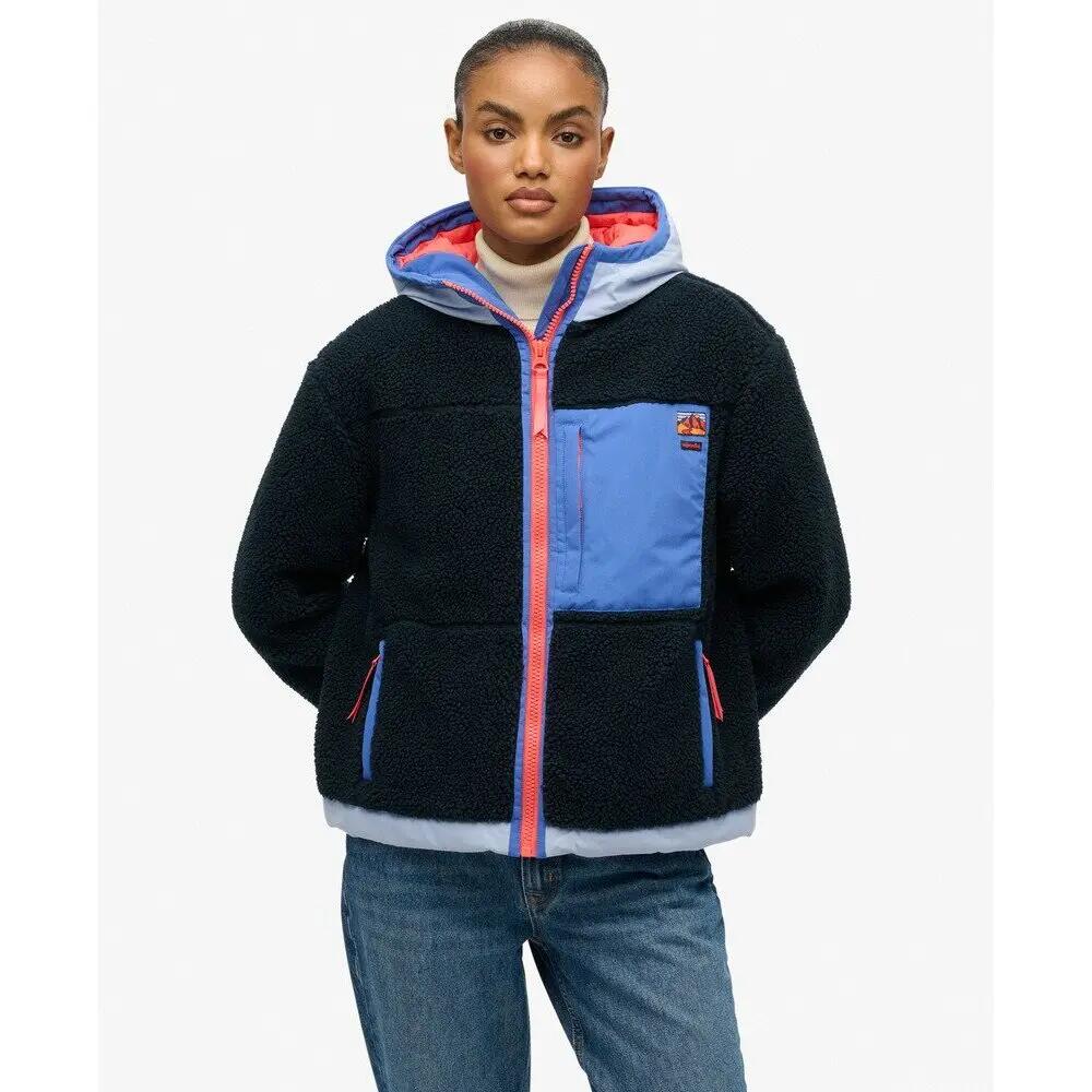 Polaire à capuche vintage femme Superdry 4/6