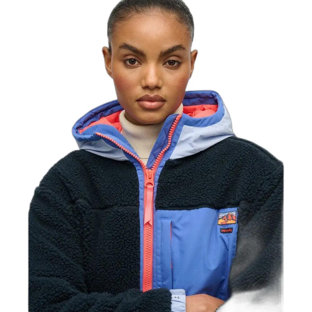 Polaire à capuche vintage femme Superdry 6/6