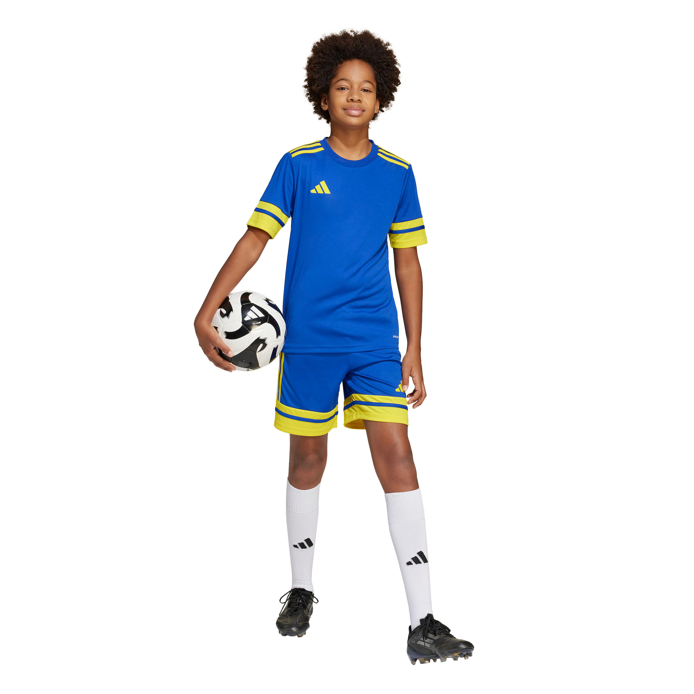 Shorts per bambini adidas Squadra 25 3/7