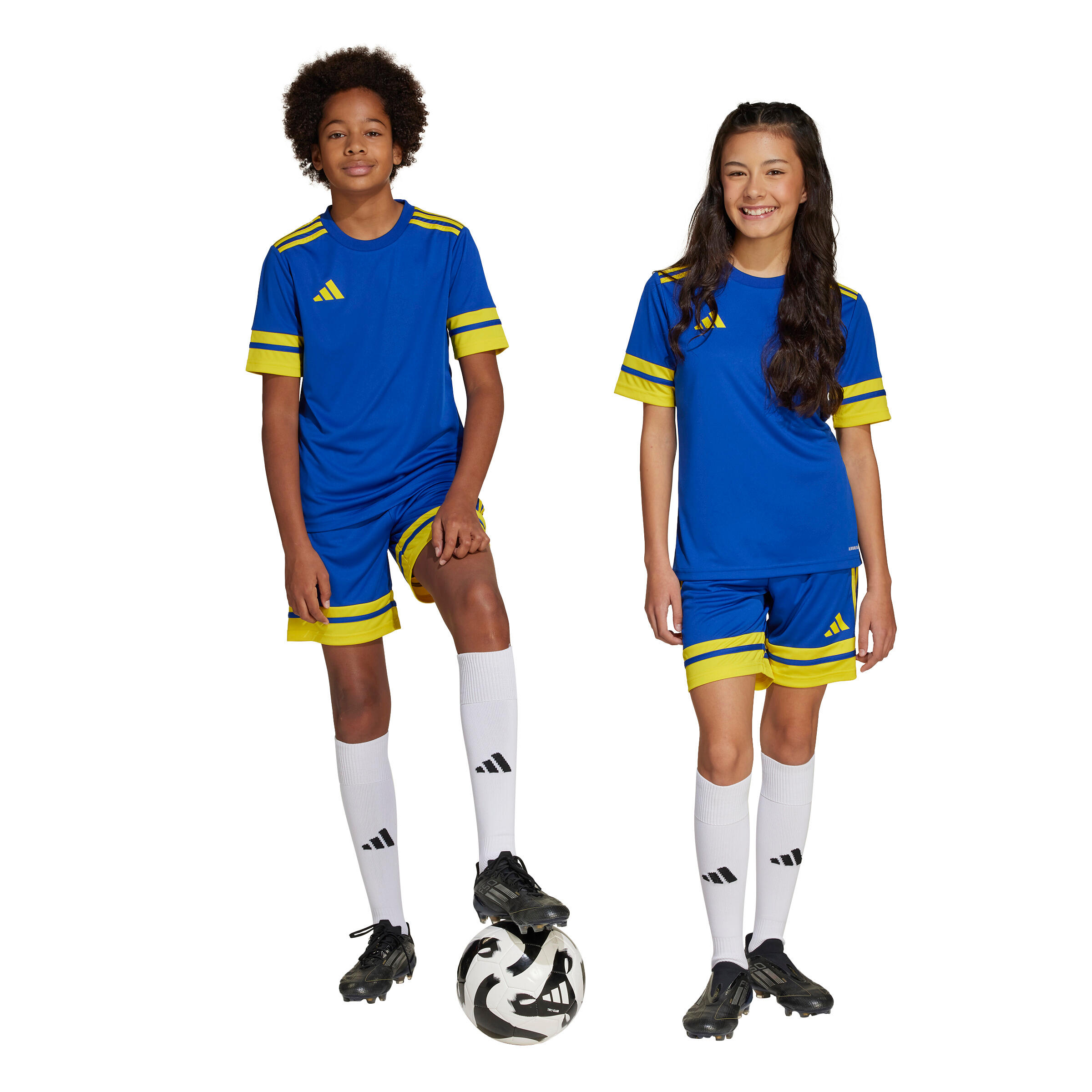 Shorts per bambini adidas Squadra 25 4/7