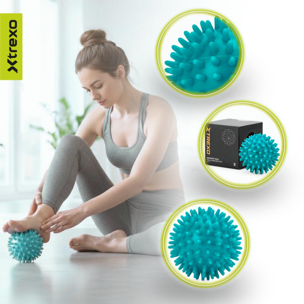 Balle sensorielle XTREXO TXO-B4Z032-GN 6/7