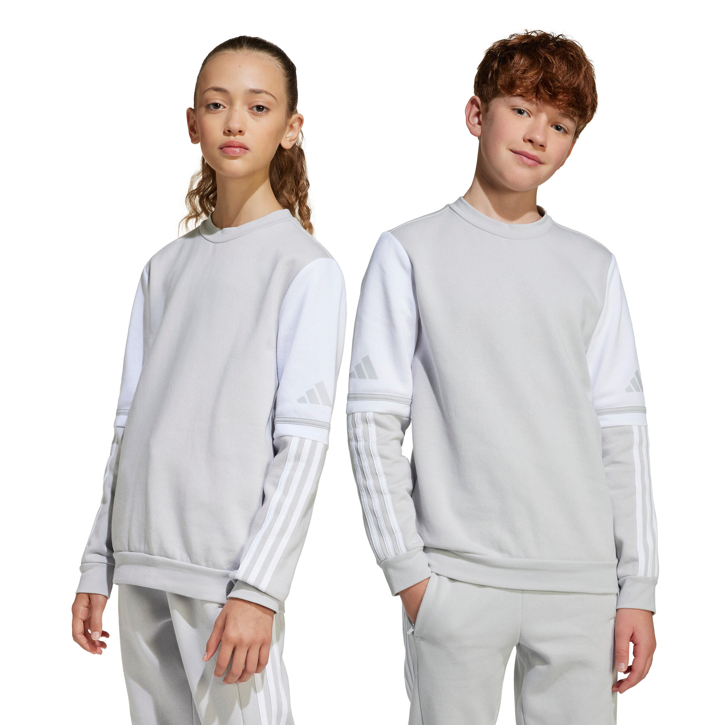 Sudadera de cuello redondo para niño adidas Squadra 25 4/7