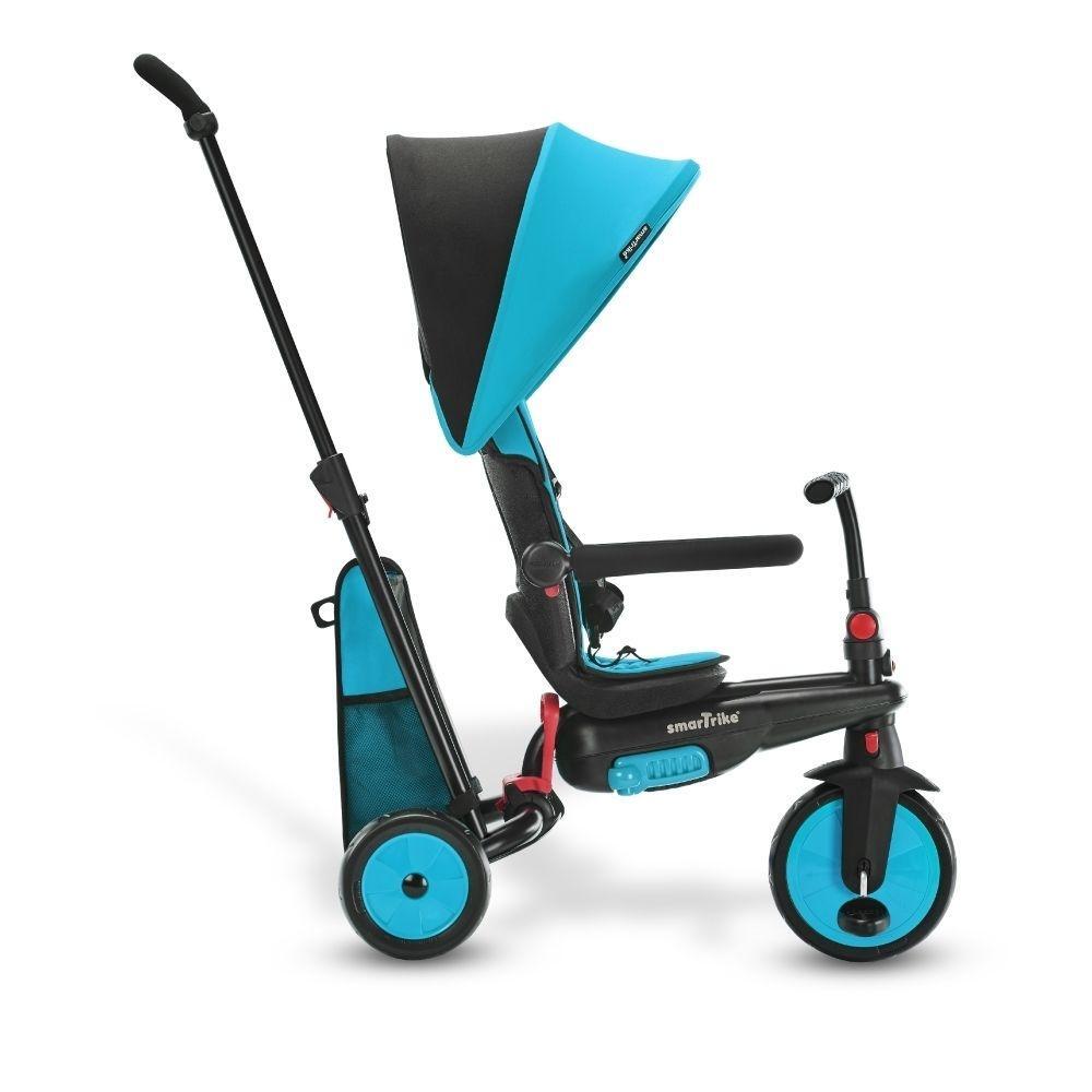Triciclo pieghevole convertibile Smartrike STR3 blu 5/7