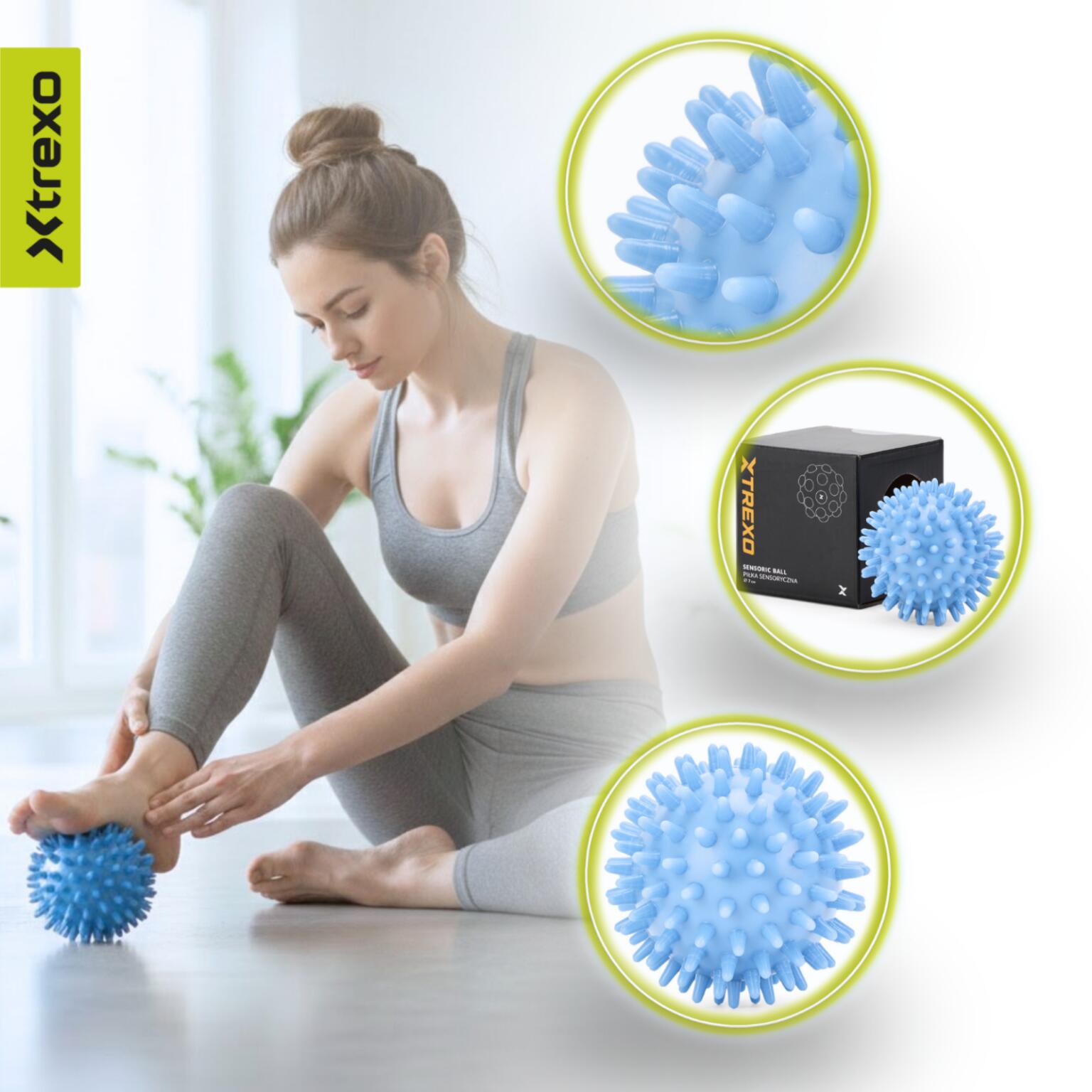 Sensorischer Ball XTREXO TXO-B4Z032-BL 6/7