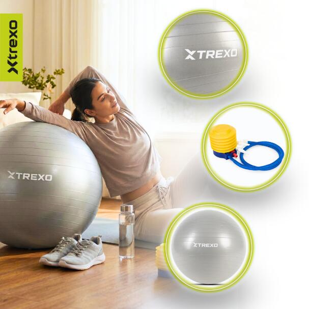 Pelota de gimnasia XTREXO TXO-B4Z008-GY 5/7