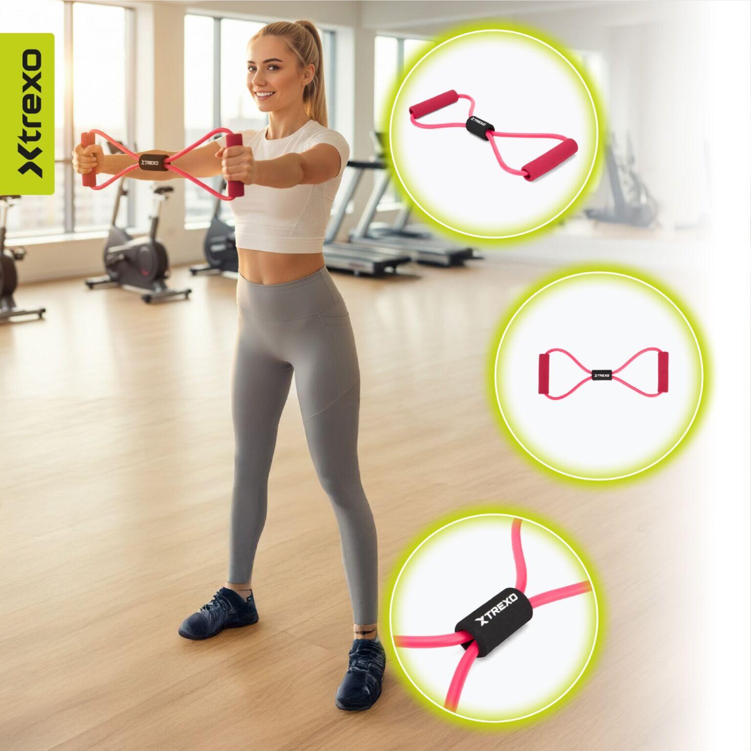 XTREXO rubberen oefenexpander TXO-B4Z056-PK 3/7