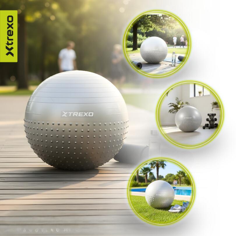 XTREXO TXO-B4Z022-GY masserende gymnastiekbal 7/7