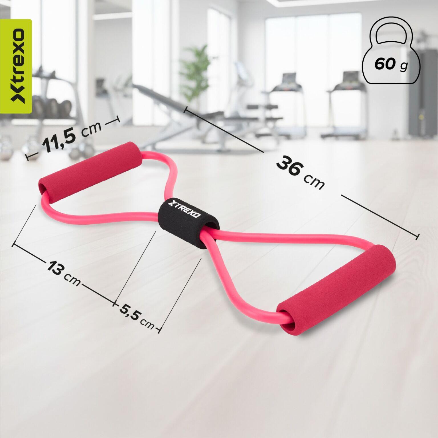 XTREXO rubberen oefenexpander TXO-B4Z056-PK 7/7
