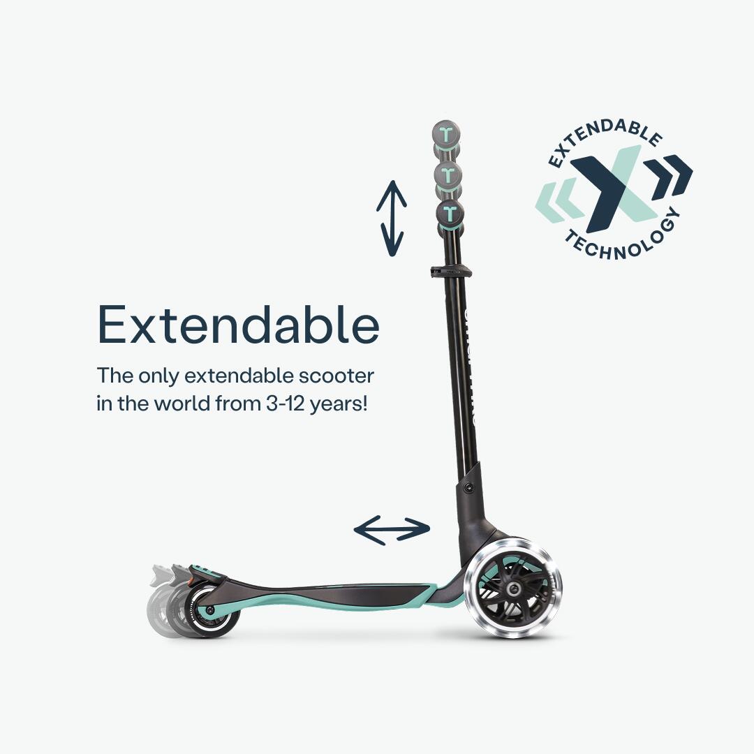 Patinete infantil evolutivo SmarTrike Xtend Scooter-Ride on Menta 6/7