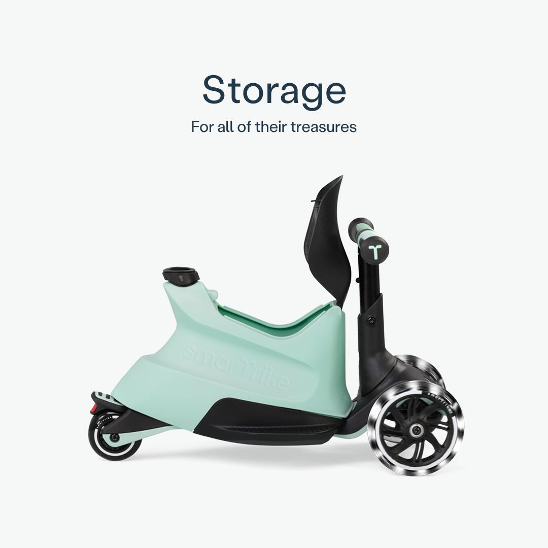 Patinete infantil evolutivo SmarTrike Xtend Scooter-Ride on Menta 5/7
