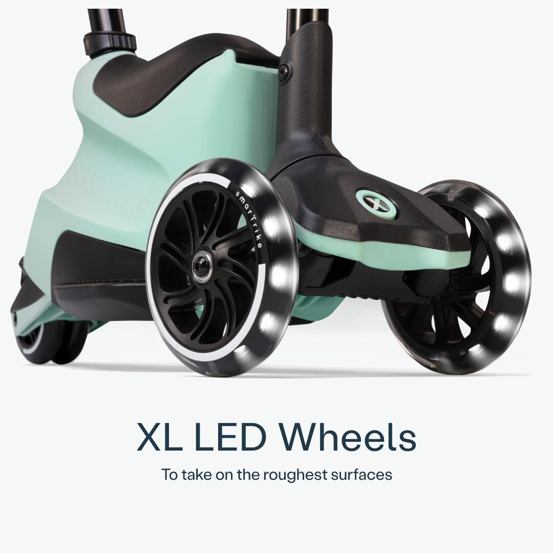 Patinete infantil evolutivo SmarTrike Xtend Scooter-Ride on Menta 4/7