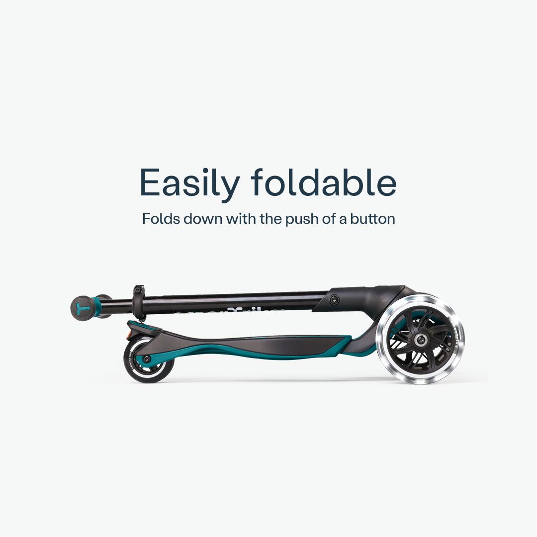 Patinete infantil evolutivo SmarTrike Xtend Scooter-Ride on Verde Azulado 7/7