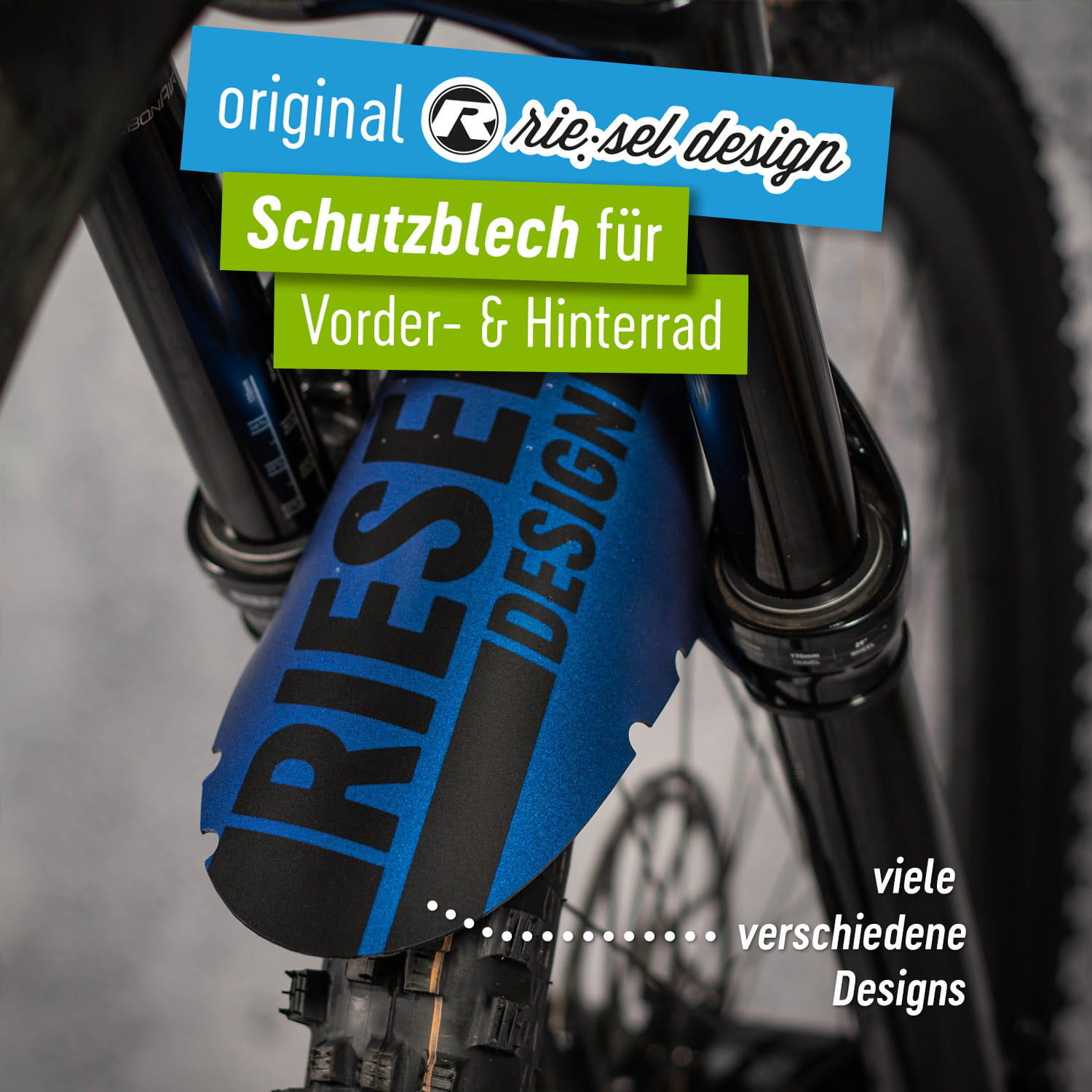 MTB Fahrrad Schutzblech Mudguard Vorne oder Hinten 20"/24"26"/27,5"/28" 3/8