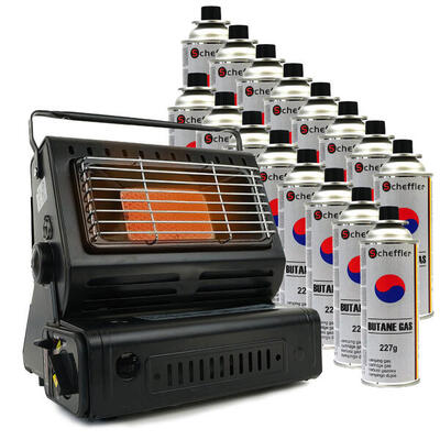 Stufa gas da esterno incl. 16 bombole riscaldatore