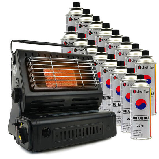 Stufa gas da esterno incl. 16 bombole riscaldatore