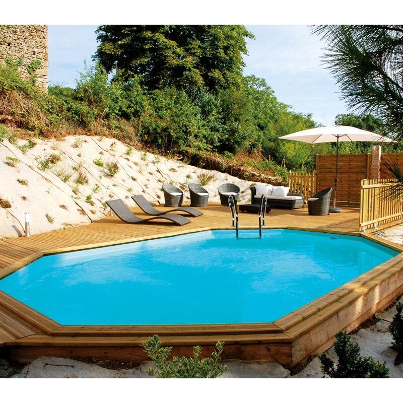 Holzbecken Sunbay Vermela 672x472x146 Außenbereich 1/7