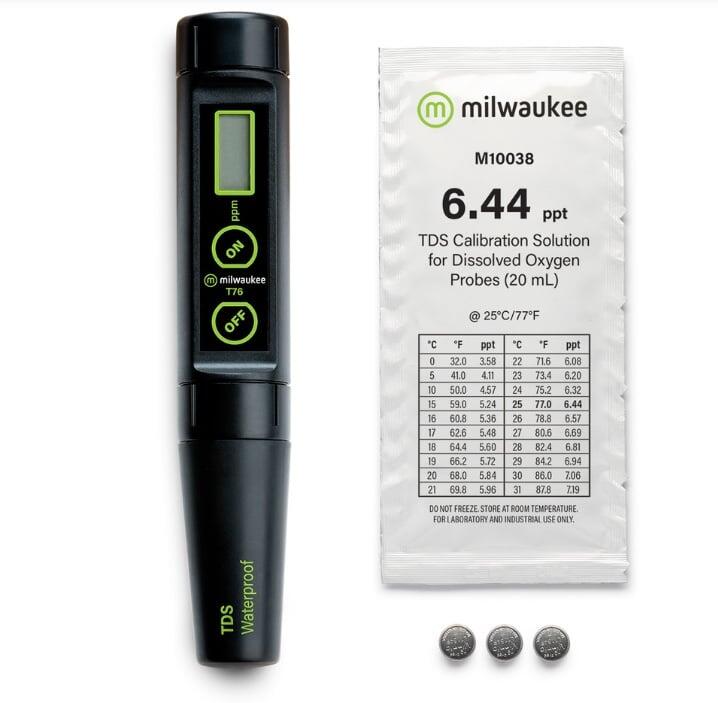 Tester de tds T76 Milwaukee 0-9990 ppm Auto Temp IP65 2/2