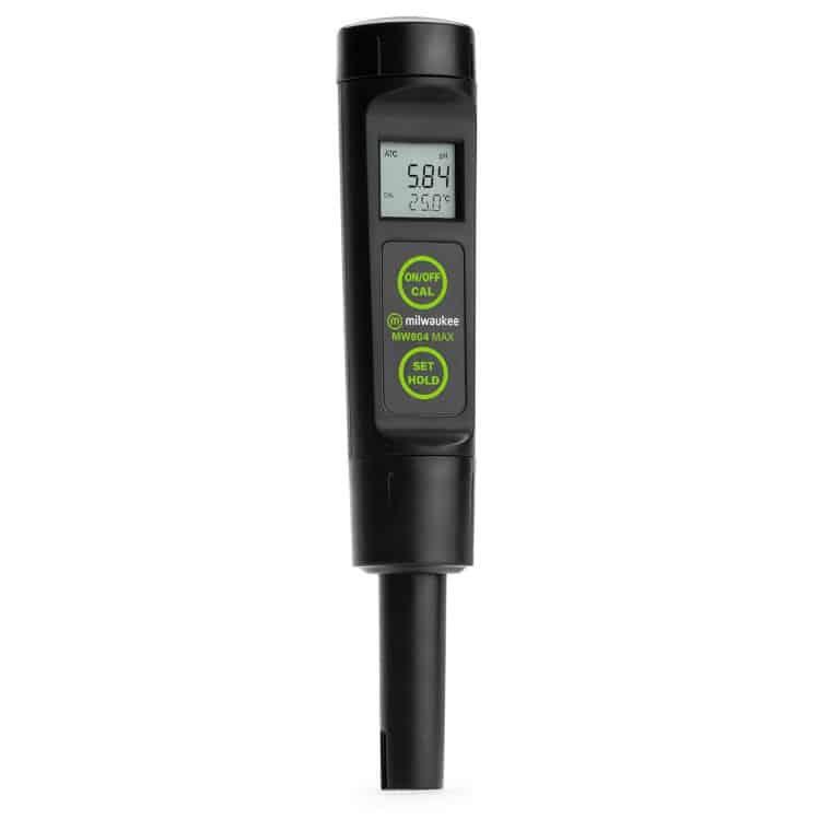 Tester MW804 pH Conductividad TDS Temperatura IP65 Milwaukee 4/5