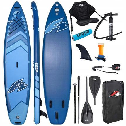 Deska pompowana SUP F2 Axxis 12'2" Navy Blue Combo + Bojka na wiosło