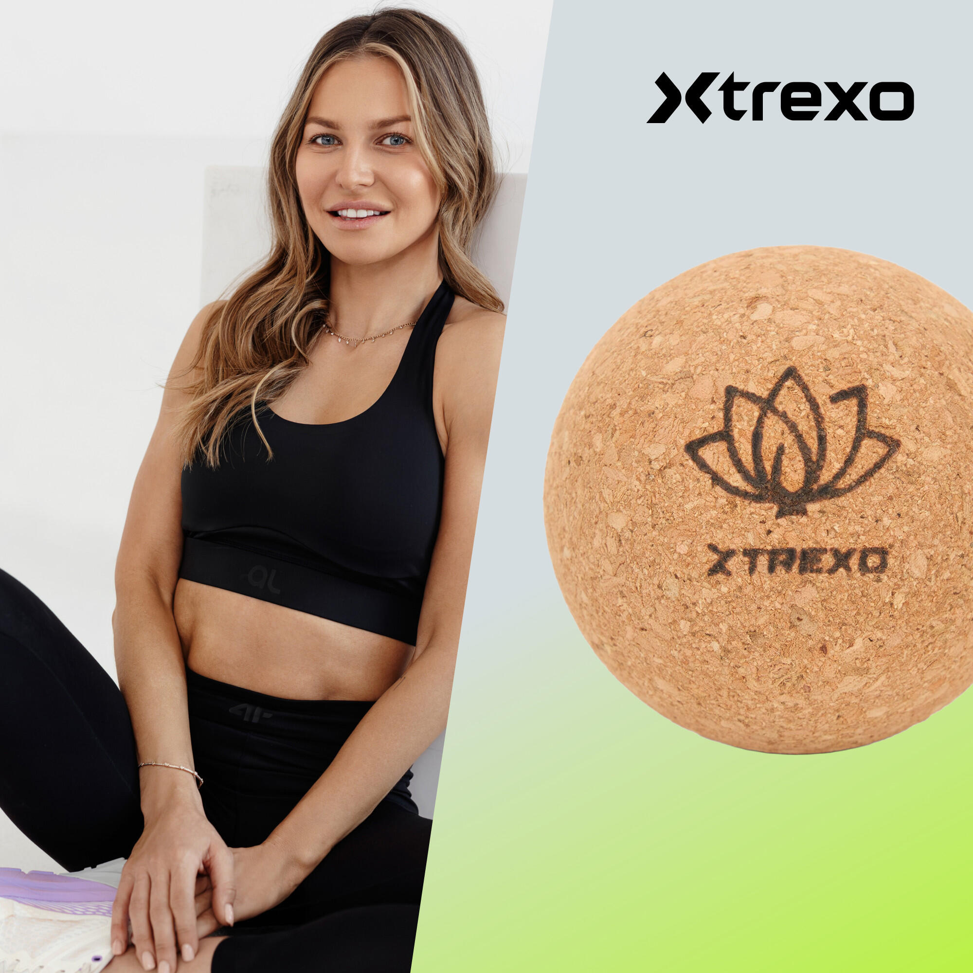 XTREXO massagebal kurk TXO-B4Z081-NC 2/7