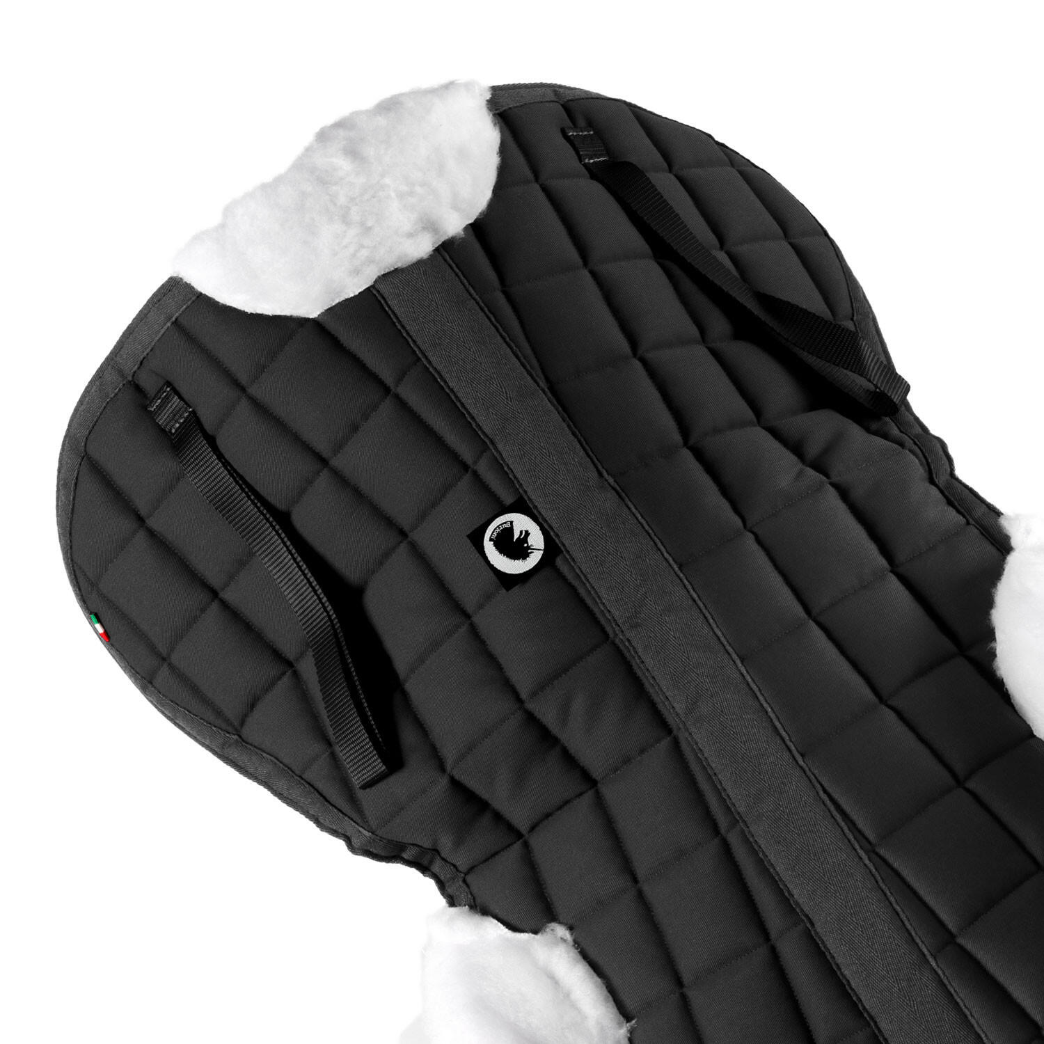Mantilla de protección para la cruz en material sintético y algodón 3/5