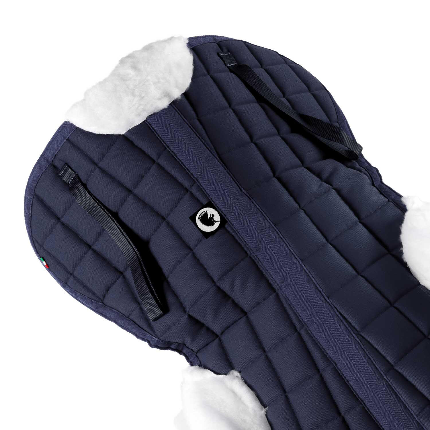 Mantilla de protección para la cruz en material sintético y algodón 3/5