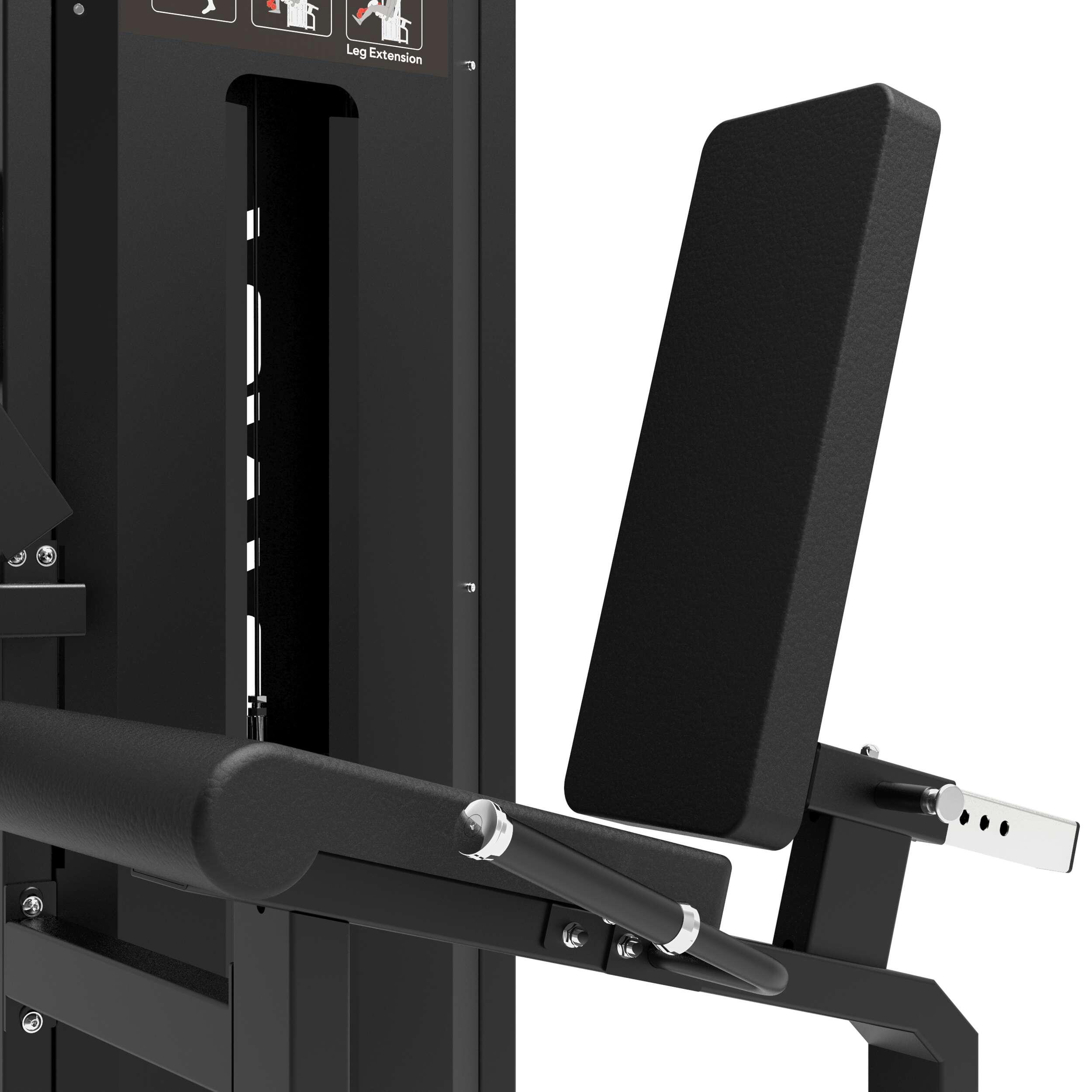 Platinum Leg Extension Fitnessapparaat Selectorized V-serie Tot 200kg 7/7