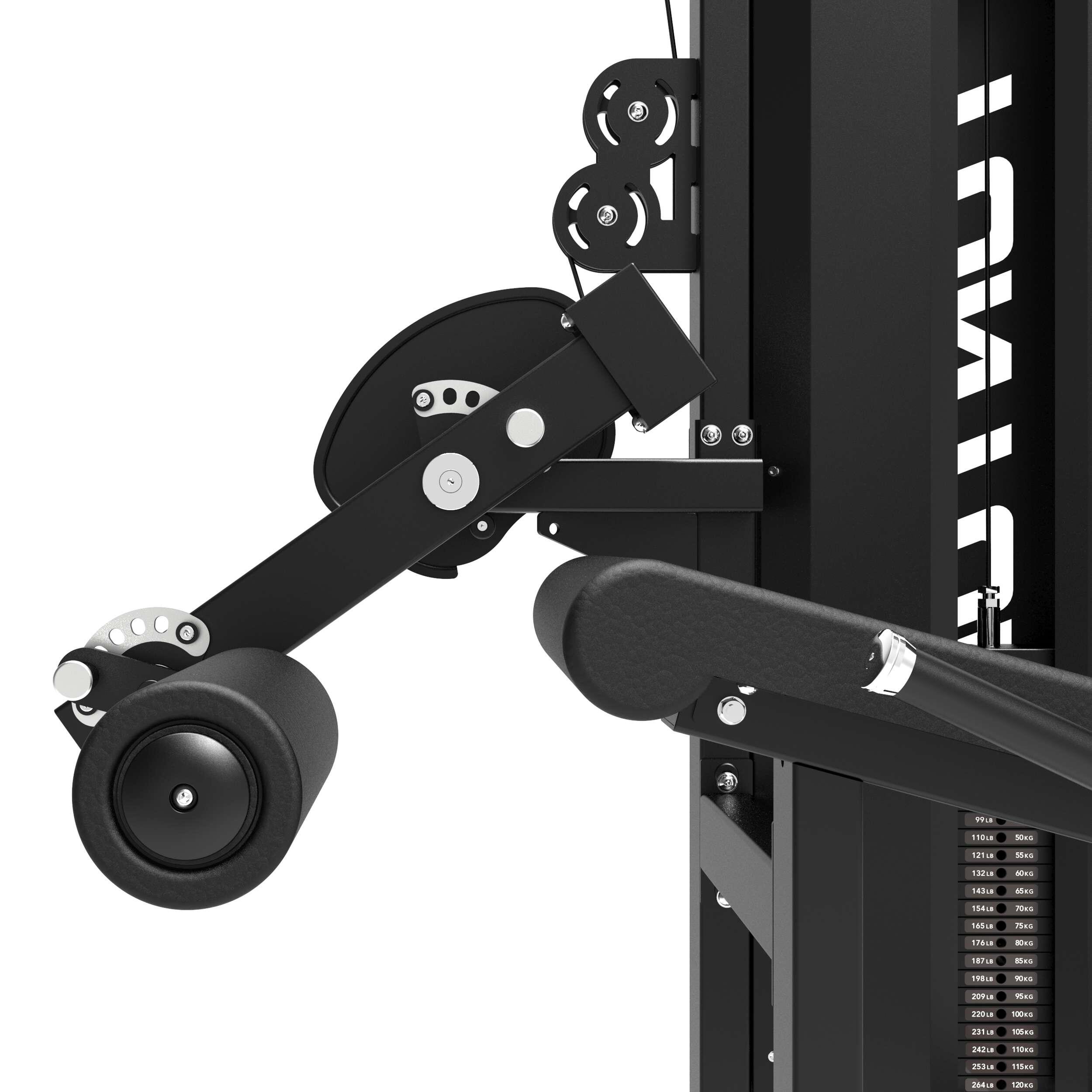 Platinum Leg Extension Fitnessapparaat Selectorized V-serie Tot 200kg 6/7