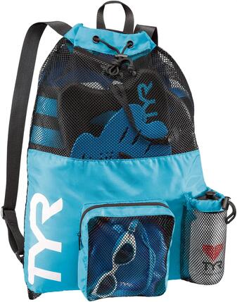 Sac de couchage momie TYR Big Mesh 40L - Bleu marine