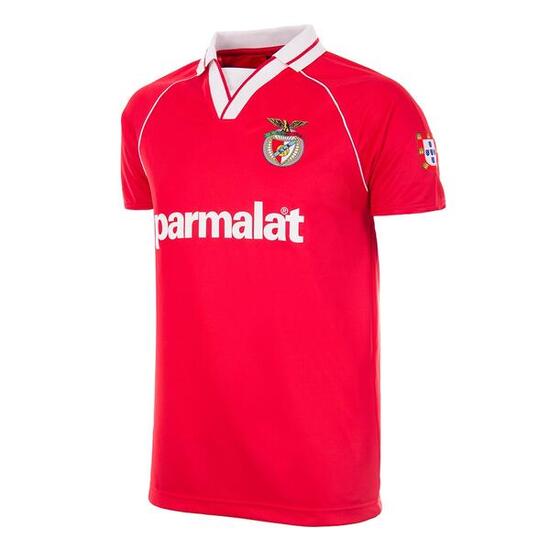 Camiseta de Fútbol - Hombre - SL Benfica 1994/95 - Retro - Manga Corta - Rojo