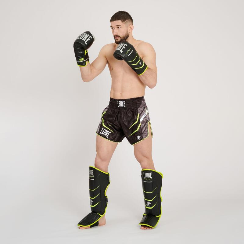 Short kickboxing Leone Revo Fluo Verde