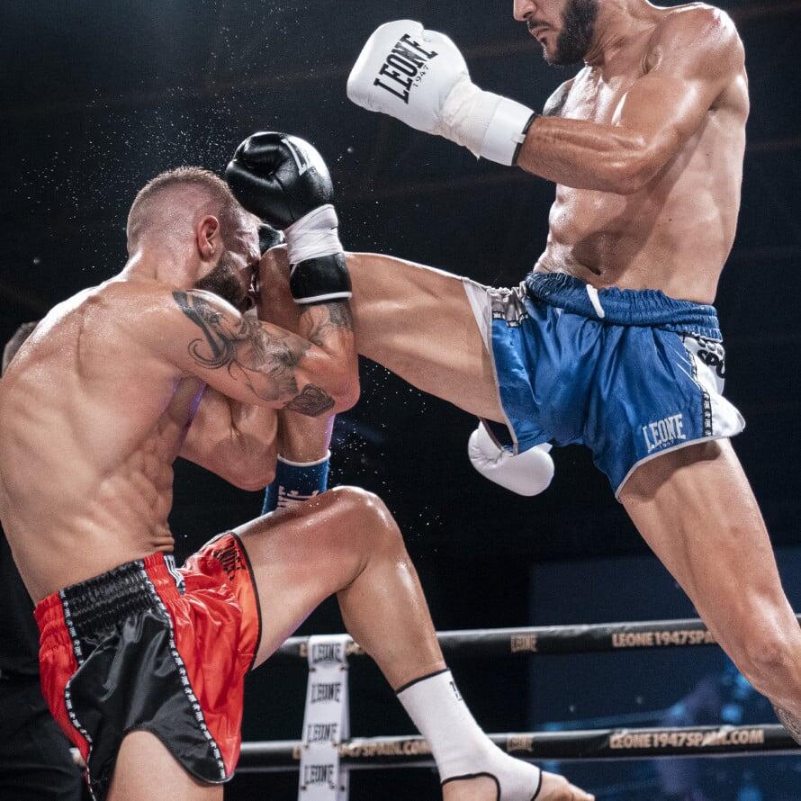 Leone1947 Pantalón Kick & Thai Training Azul XS 2/4