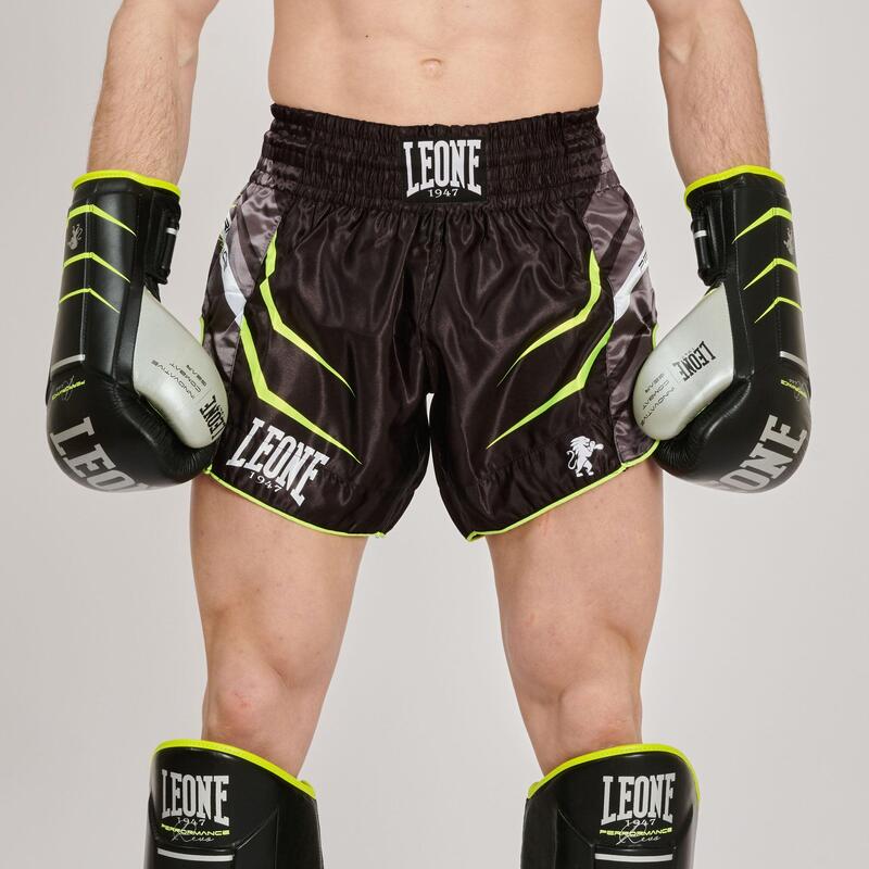 Short kickboxing Leone Revo Fluo Verde