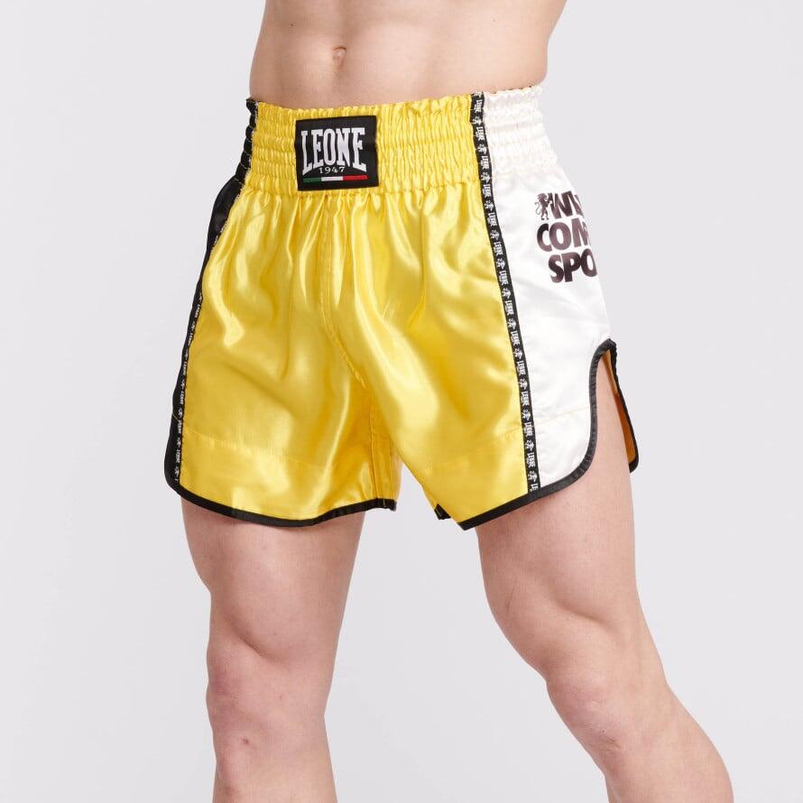 Leone1947 Pantalón Kick & Thai Training amarillo M 2/7