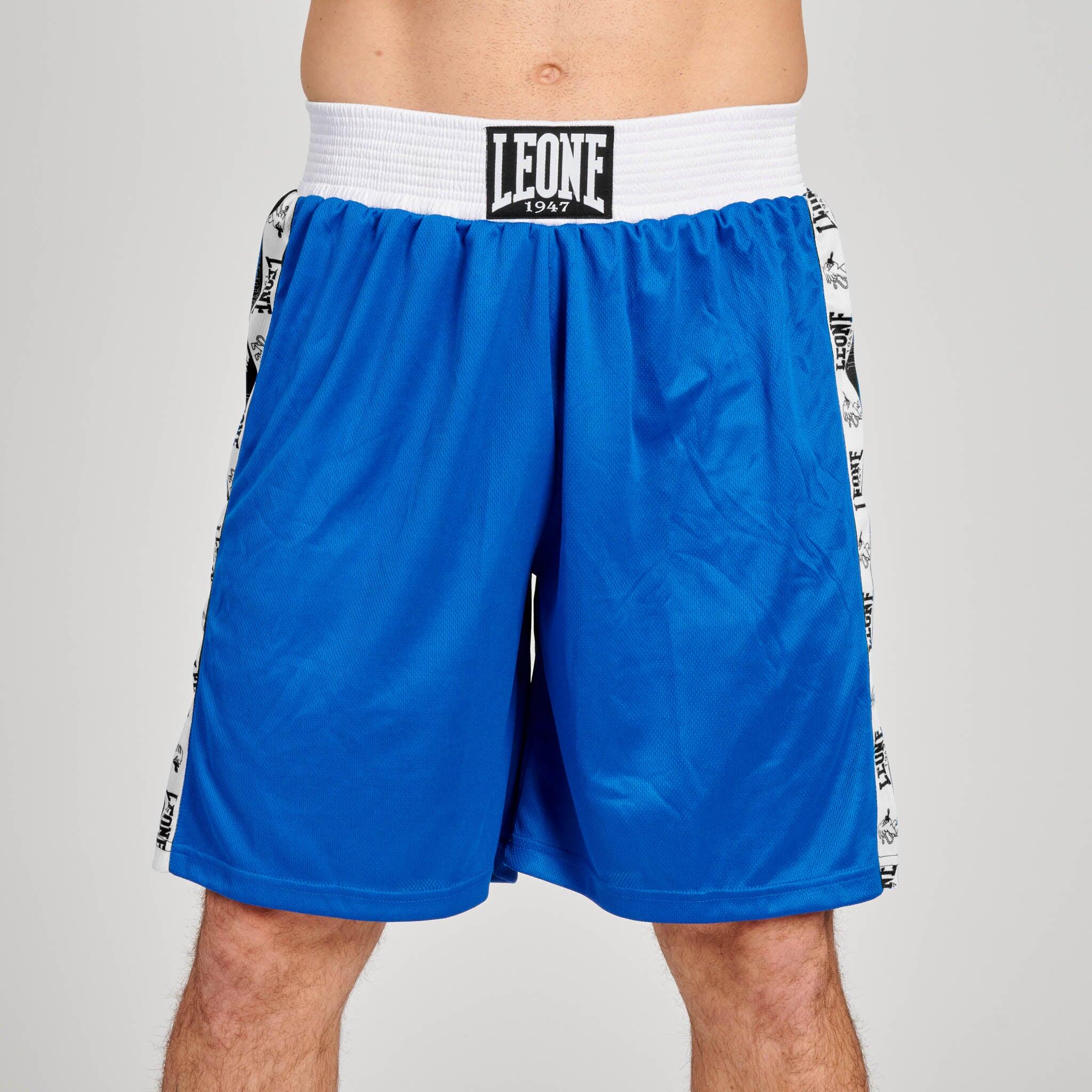 Short De Box Leone Iconic-Albastru