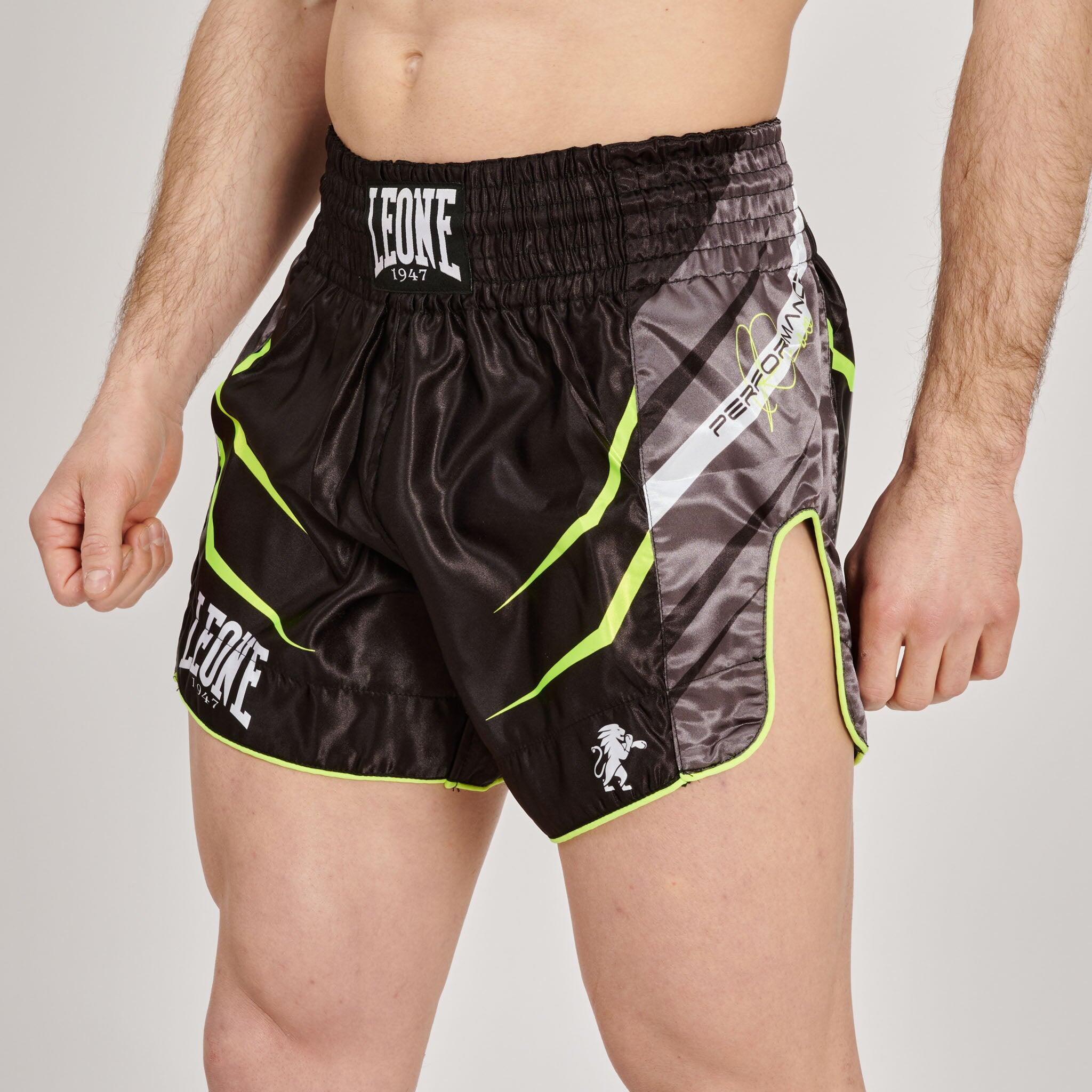 Pantalón REVO FLUO Muay Thai/Kickboxing negro S Leone1947 5/7