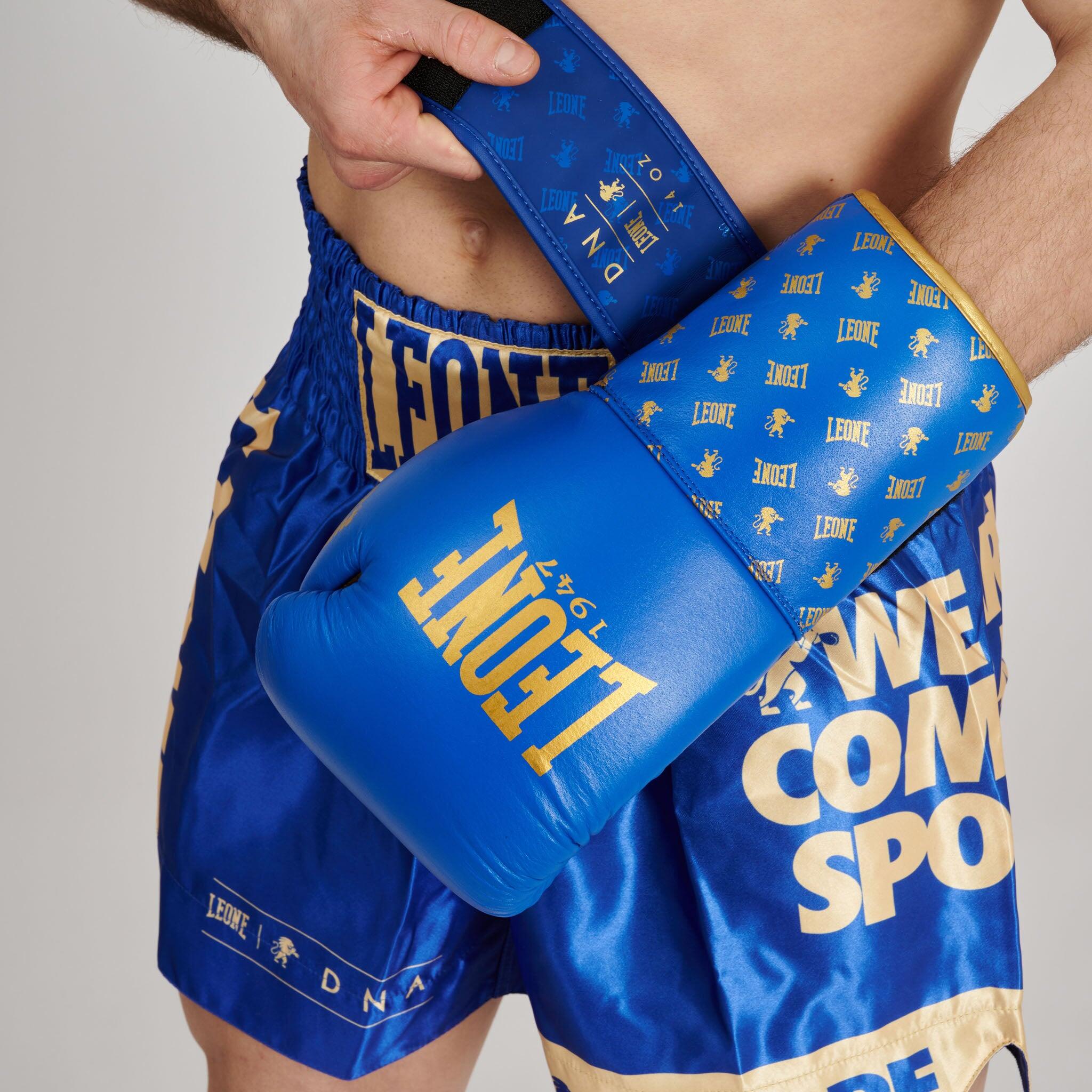 Leone1947 Pantalón Muay Thai Kickboxing DNA Rojo M 2/7