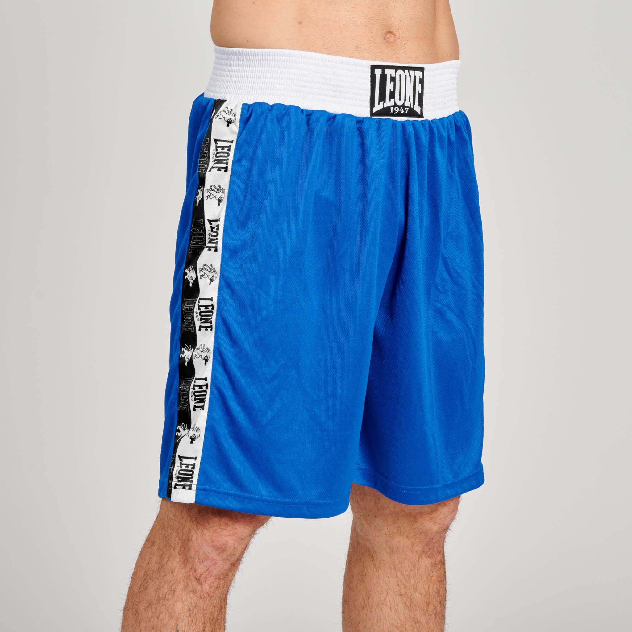 Leone1947 Calças de boxe ICONIC azul M 2/5
