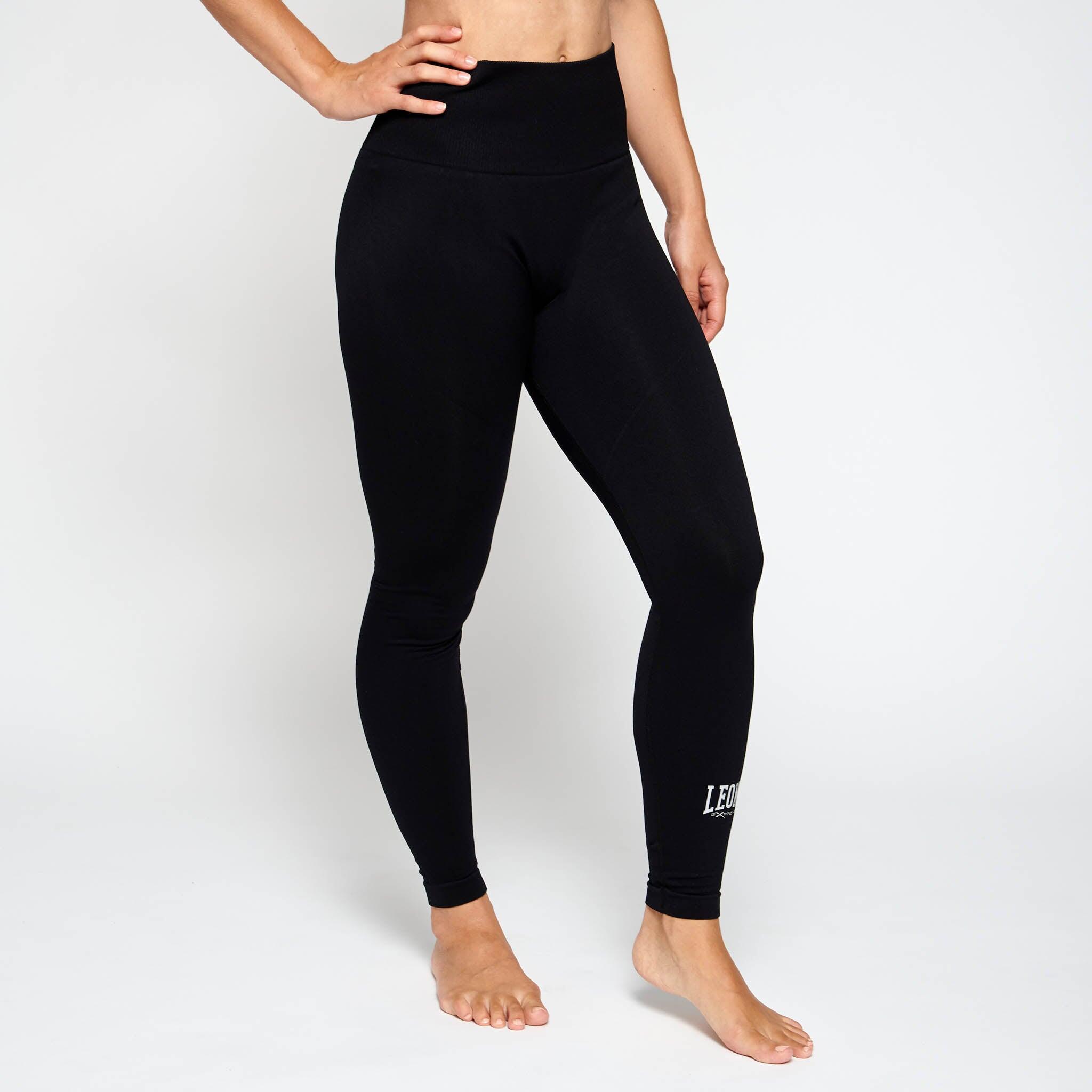 Leone1947 Leggings femininas LOGO preto S 4/7