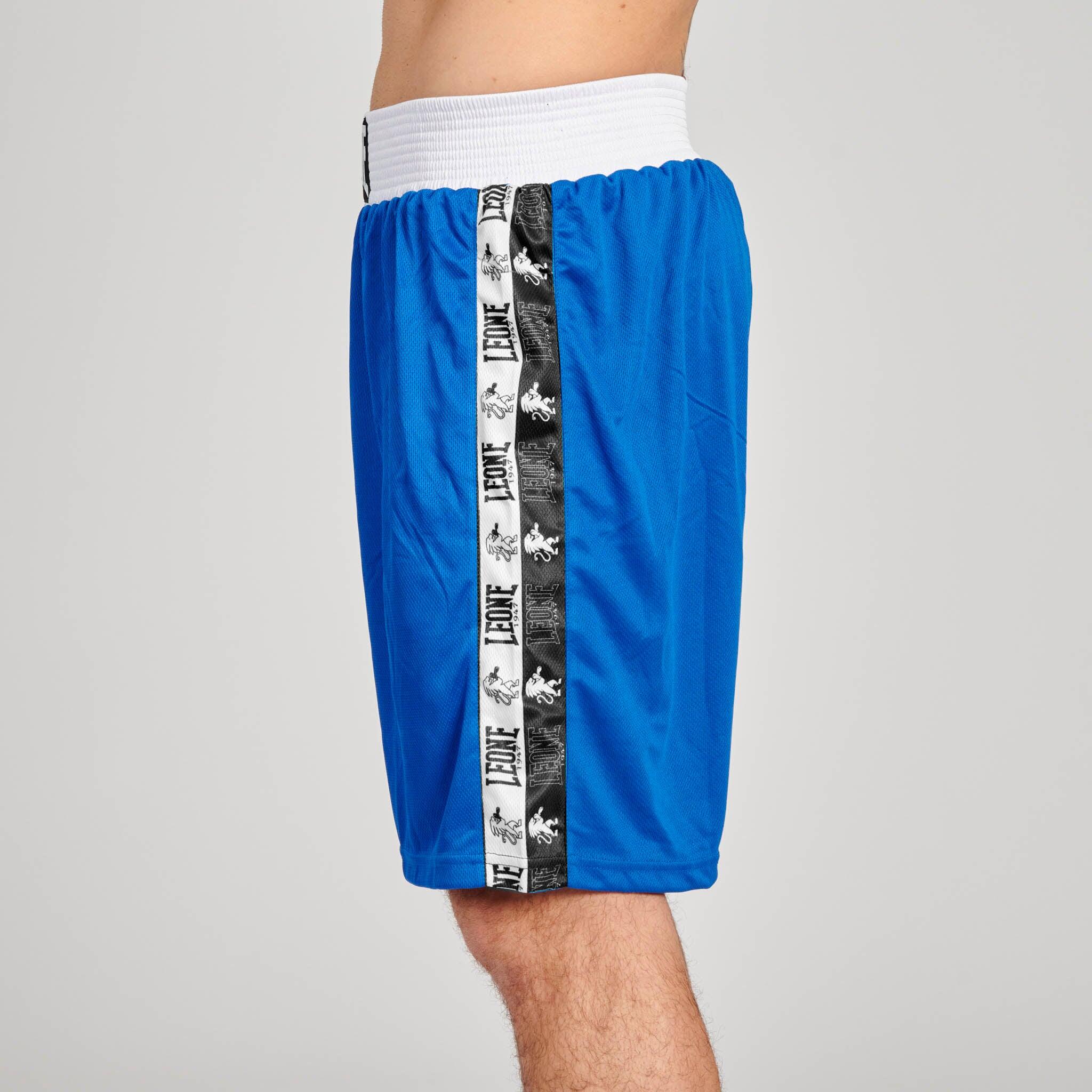 Leone1947 Calças de boxe ICONIC azul M 4/5