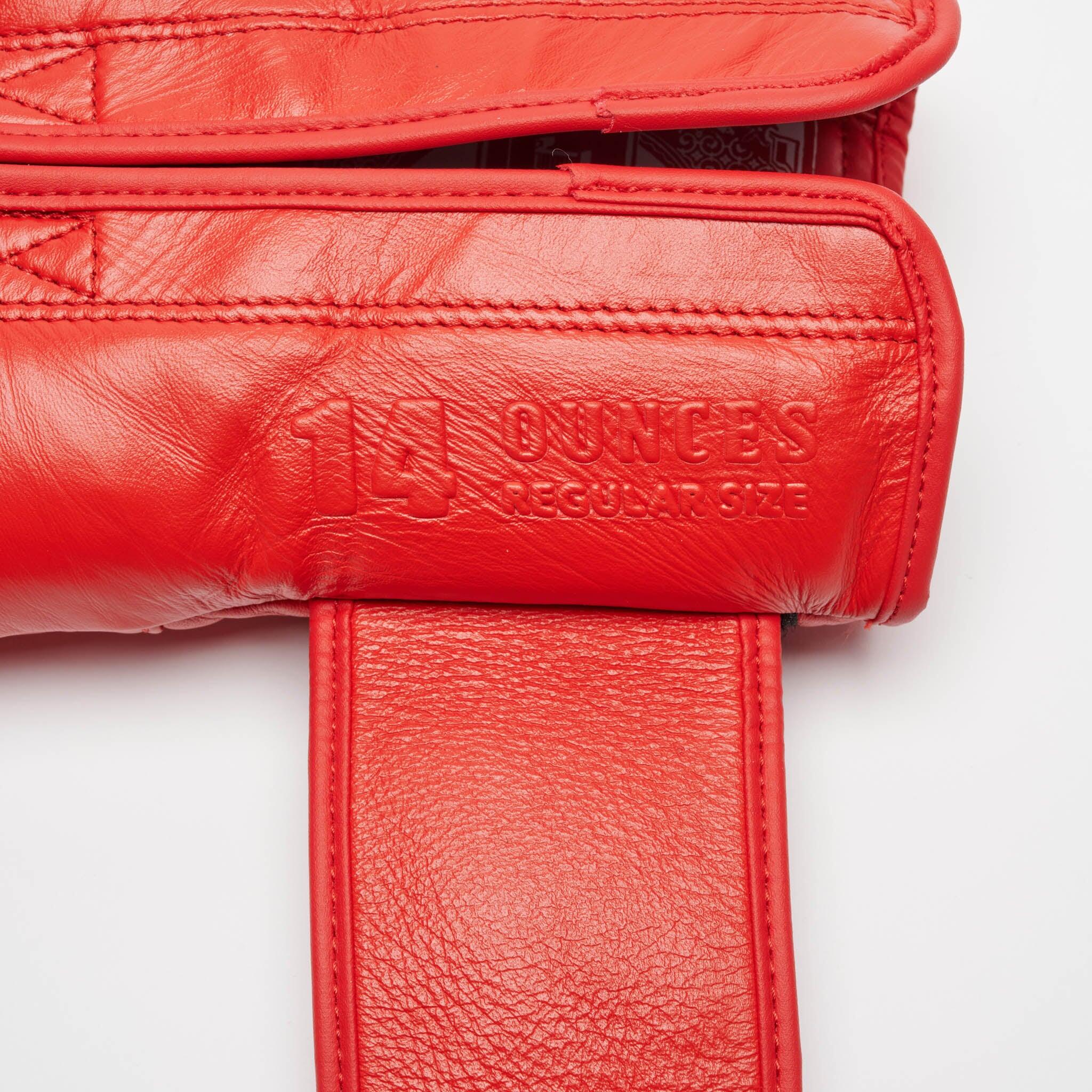 Leone1947 THE GREATEST Guantes de boxeo rojos 12oz 7/7