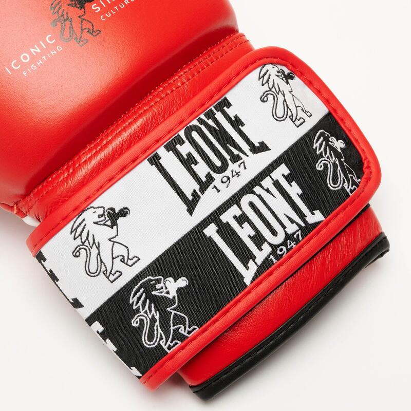 Manusi de Box Leone Iconic Rosii